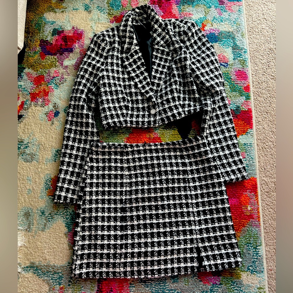 Windsor Tweed Jacket and Skirt Set